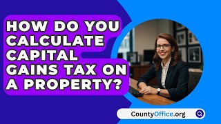 How Do You Calculate Capital Gains Tax On A Property  CountyOfficeorg [upl. by Nurav]