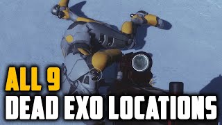 Destiny 2  All 9 Dead Exo Locations LOST LAMENT EXOTIC QUEST STEP amp TRIUMPH [upl. by Acassej540]