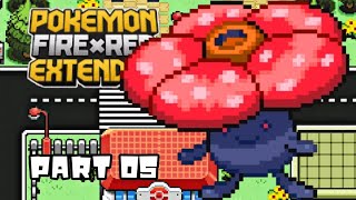 Pokemon Fire Red Extended  Part 05  CELADON CITY DESIGN IS AMAZING GBA Rom Hack GW [upl. by Uriiah]