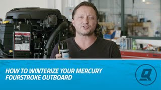 How to Winterize Your Mercury FourStroke Outboard [upl. by Anerat]