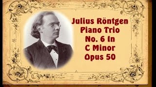 Röntgen  Piano Trio In C Minor Opus 50 [upl. by Delogu]