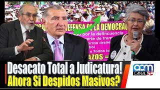 TOTAL DESACATO DE LOS TRABAJADORES Y CRECE LA EXIGENCIA MANOTAZO DE AUTORIDAD DESDE LA JUDICATURA [upl. by Audra]