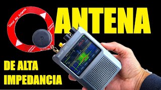 📶 ANTENAS DE ALTA IMPEDANCIA TIPO DONA  📶 PARA MALAHIT DSP2 [upl. by Shult]