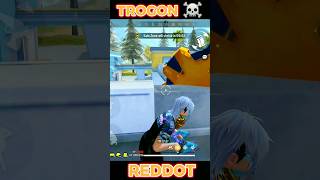 TROGON☠️✅FREE FIRE EDITfreefire shortsvideo reddotff funny [upl. by Olonam]