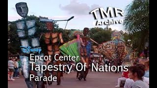 Tapestry Of Nations Parade at Night  Epcot Millennium Celebration  2000 [upl. by Odarbil]