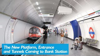 The New Northern Line Platform at Bank [upl. by Ellenet680]