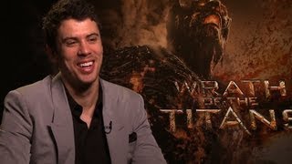 Toby Kebbell talks playing Agenor in Wrath of the Titans [upl. by Farwell]