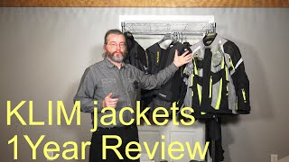 Klim jackets  one year review 2024 [upl. by Blane]