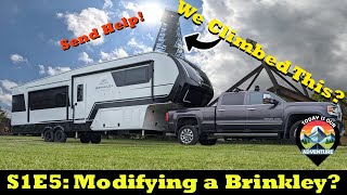 Vlog Modifying Brinkley Z 3400 amp Climbing Big Walker Lookout In VA  S1E5 rvlife brinkley z3400 [upl. by Micky]