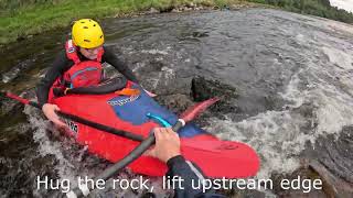 Kayaking  rocks in rivers [upl. by Jeanna]