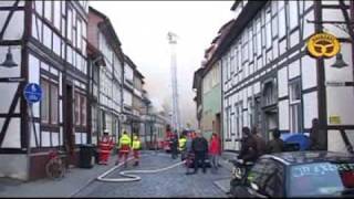 Großbrand Northeim am 06042009 [upl. by Franz]