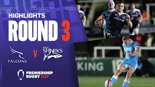 Newcastle Falcons v Sale Sharks  HIGHLIGHTS  Incredible Radwan Solo Try  Premiership Cup 202324 [upl. by Lletram]