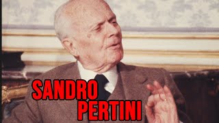 SANDRO PERTINI intervistato da Enzo Biagi 2024 [upl. by Magbie]