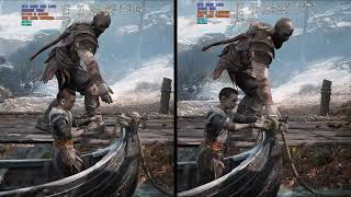 Ryzen 9 8945H vs intel i9 14900HX God of war Max setting [upl. by Zolly662]