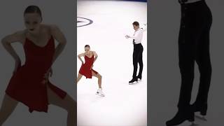 Figure skating pairs ❤️‍🔥 teamtutberidze figureskating pairskating olympics [upl. by Aidan]