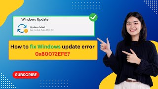 How to fix Windows update error 0x80072EFE  Window 71011 [upl. by Boaten800]