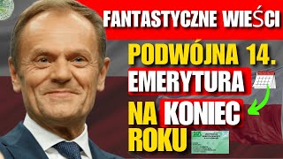 Fantastyczna wiadomość Podwójna 14 emerytura z ZUS  szczegóły dla seniorów [upl. by Letch]