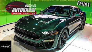 Un día en Vancouver Autoshow 2018 🇨🇦🚘Challenger Demon Bullit NSX and   Michel Racegraphy [upl. by Anesusa]