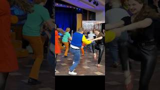 Sandy Sure Can Dance JoeNDancer Jitterbug Swingdance lindyhop Dance halloween [upl. by Ardnikat]