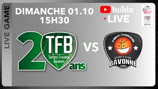 TFB vs BAVONNE PNF 0110 à 15h30 [upl. by Ticon]