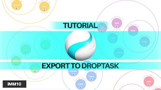 Tutorial Export to DropTask  iMindMap 10 [upl. by Ttegirb778]