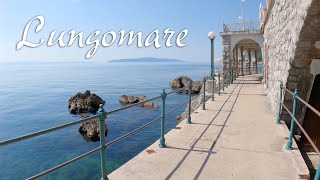 Lungomare Exploring The Seaside Promenade  Lovran Ićići Opatija [upl. by Nichole]