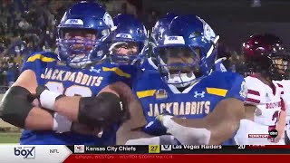 SDSU football survives in OT versus USD [upl. by Etnahc]