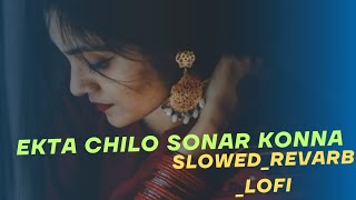 toppixbd Ekta Chilo Sonar Konna  Slowed  Lofi song  Subir Nandi  Bangla Song [upl. by Aissela]