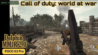 Dolphin MMJR 20 Call of Duty World at War poco x3 pro [upl. by Etnud]