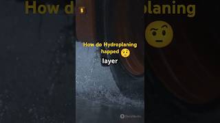 How do Hydroplaning happen🧐 [upl. by Eedebez]