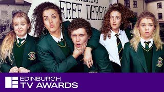 Emotional final scene of Derry Girls  TV Moment of the Year Nominee [upl. by Baldwin]