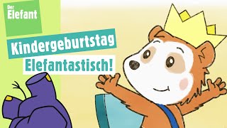 Bobo feiert Geburtstag amp Bobo geht auf den Dachboden  Der Elefant  WDR [upl. by Airdnahs]