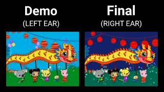 Happy Chinese New Year  Demo vs Final Comparison 2 HIGH QUALITY DEMO [upl. by Ayeki]