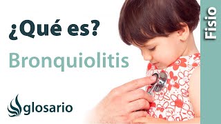 BRONQUIOLITIS  ¿Qué es [upl. by Foster]