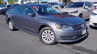 2013 Volkswagen Passat S PZEV Santa Rosa Rohnert Park Petaluma Sebastopol Windsor Cotati [upl. by Llenyr]