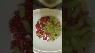 D boss songhealthy fruits saladtasty recipeyoutube shortsSuryaChandra2427 [upl. by Meekyh]