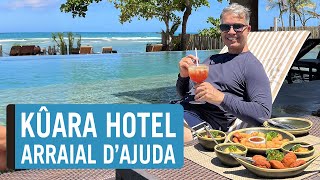 KÛARA HOTEL  DIAS MARAVILHOSOS DE SOL PRAIA E PISCINA EM ARRAIAL DAJUDA NA BAHIA [upl. by Lovel]