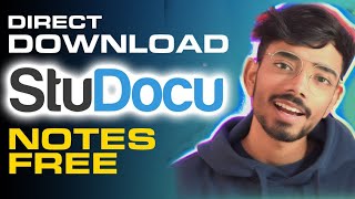 Download Studocu Notes for free 🙌🏻 [upl. by Latsirhc978]