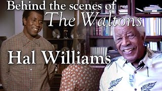 The Waltons  Hal Williams  behind the scenes with Judy Norton [upl. by Ynaffi]