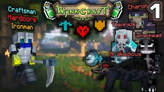 Starting Over The Ultimate Challenge On Minecraft MMORPG Wynncraft  HUIC 1 [upl. by Staw]