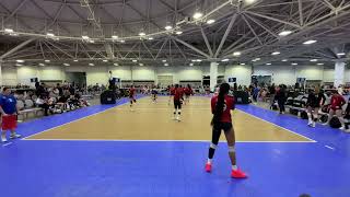 LAVA North 17 Molten vs Amazons 17 Mambas Northern Lights Volleyball Qualifier Day 3 12824 [upl. by Koeppel]