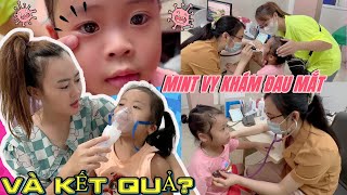 Mẹ Hà Hà Hí Dẫn Em Mint Vy Đi Khám Đau Mắt Đỏ và Cái Kết I Hà Hà Hí Vlog [upl. by Reltuc734]