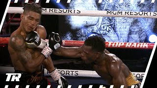 THAT WAS BRUTAL  Richard Commey with one of the Best KOs Youve Ever Seen  Commey Back Sat ESPN [upl. by Kryska]