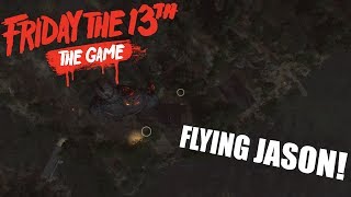 Friday The 13th The Game SAVINI JASON VOORHEES GAMEPLAY  FLYING JASON [upl. by Marks840]