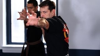 How to Do an All Finger Strike  Krav Maga Defense [upl. by Anerec]