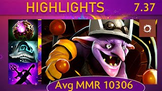 ⭐ 737 Timbersaw KDA  30 KP  80 New patch Mid Highlights  Dota 2 Top MMR [upl. by Haymes935]