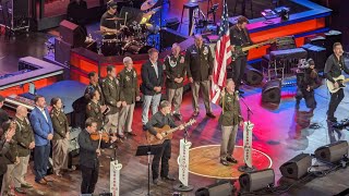 Craig Morgan reenlisted into the military live on stage at the Grand Ole Opry [upl. by Willabella]