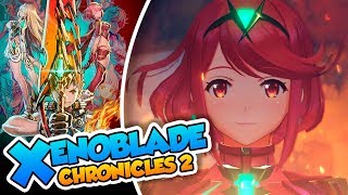 ¡El EPIQUISIMO despertar de Pyra  Xenoblade Chronicles 2 en Español Switch DSimphony [upl. by Eahsel]