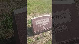 Rose family gravestones [upl. by Youngman]