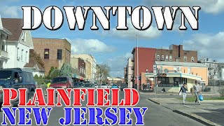 Plainfield  New Jersey  4K Downtown Drive [upl. by Gnoud]